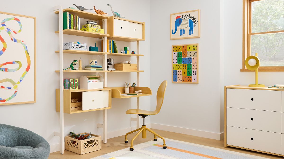 Build Your Own Ziggy Wall Desk & Storage | West Elm