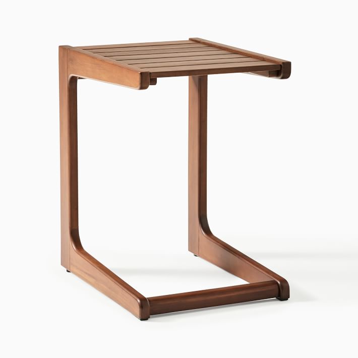 C Shaped Outdoor Table