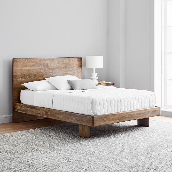 wooden bed frames king
