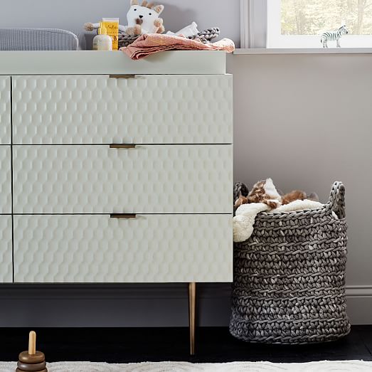 west elm baby changing table