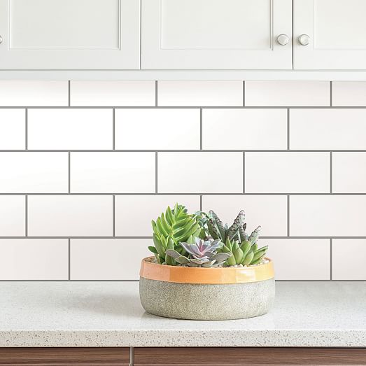 Subway Tile L Stick Backsplash Subway Tile L Stick Backsplash