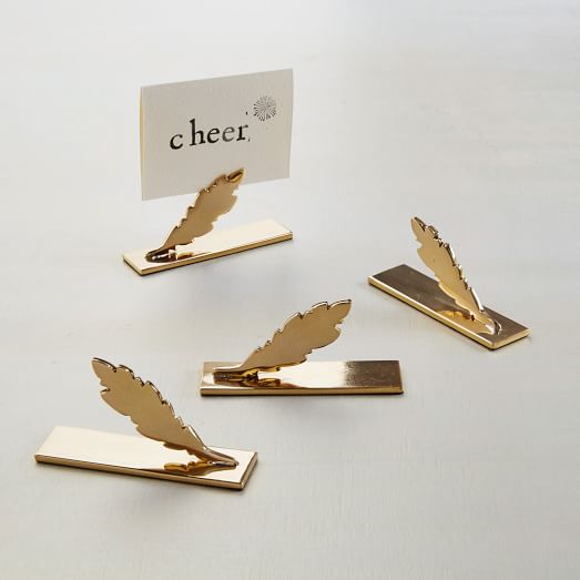 table setting place card holders