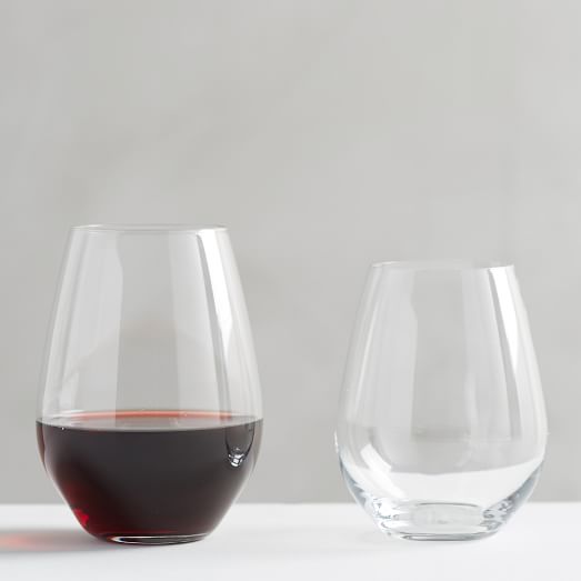 stemless wine glasses