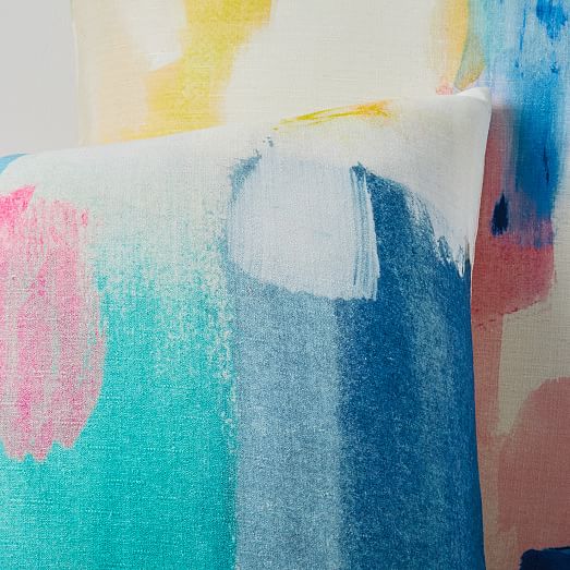 Modern Watercolor Pillow Covers
