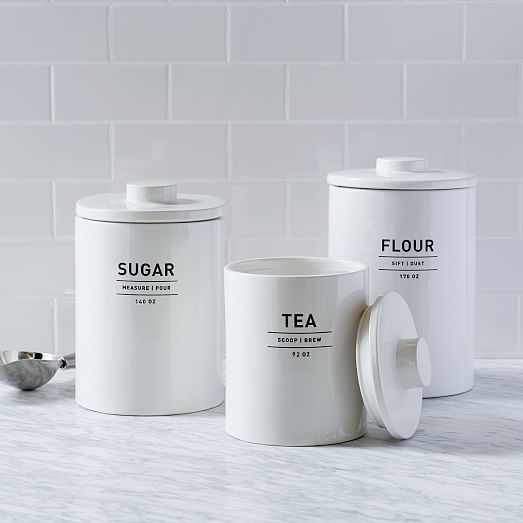 flour and sugar canisters amazon