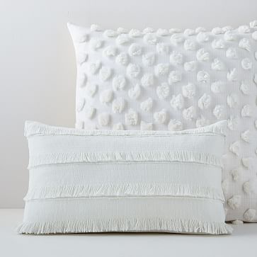 Candlewick Fringe Pillow Cover Set
