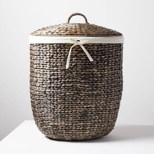tall basket with lid