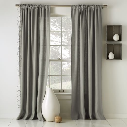 linen blackout curtains uk