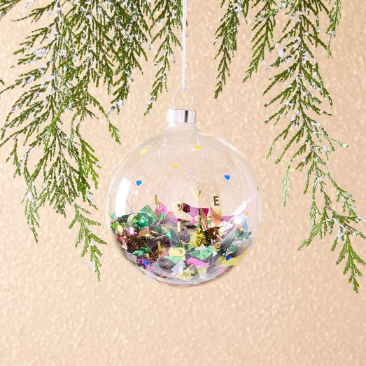 love christmas ornament