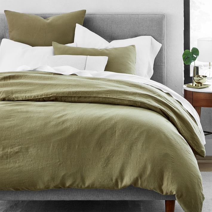 olive green bedding ideas