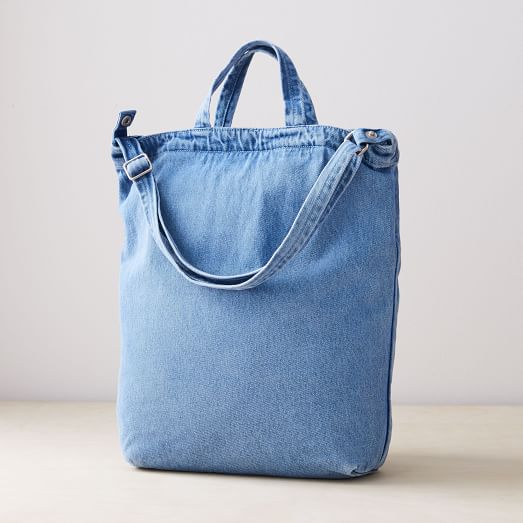 denim tote bag
