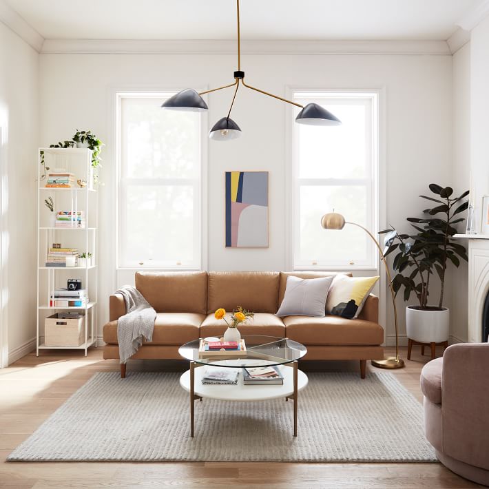 Haven Loft Leather Sofa | West Elm