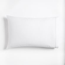 white cotton embroidered pillowcases