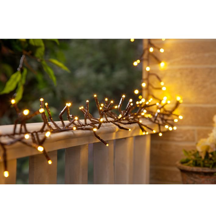 Brown Garland Lights (6 ft.) West Elm