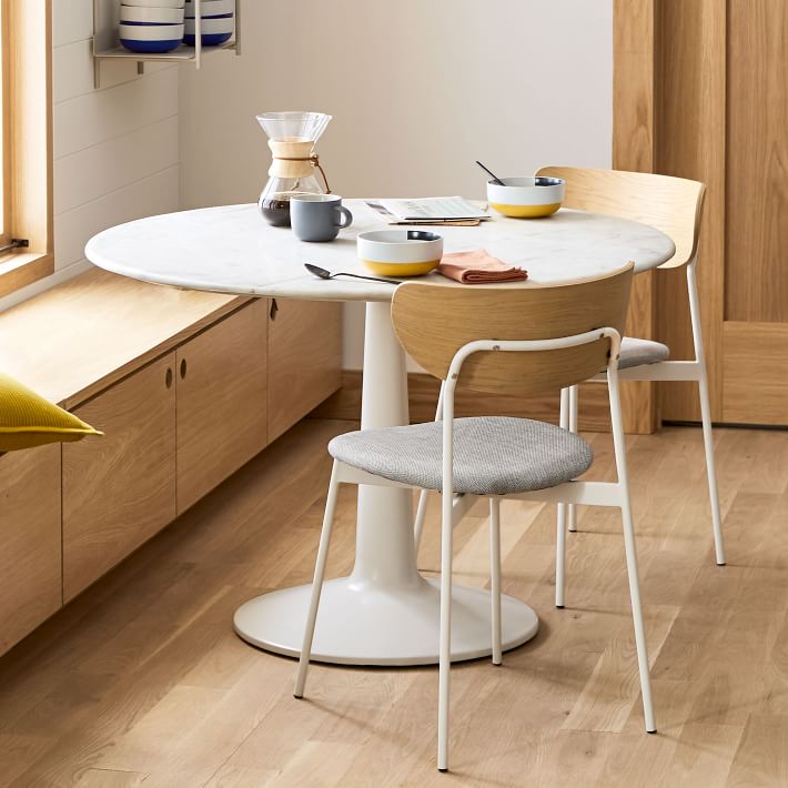 small round dining table modern