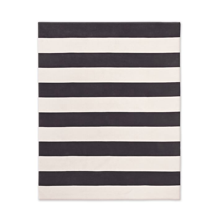 Bold Stripe Cotton Rug West Elm
