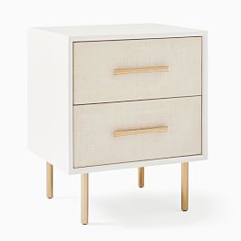 Arbor Textured Wood Nightstand