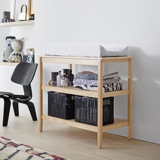 open changing table