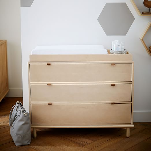 west elm changing table topper