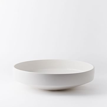 Pure White Ceramic Centerpiece Bowl