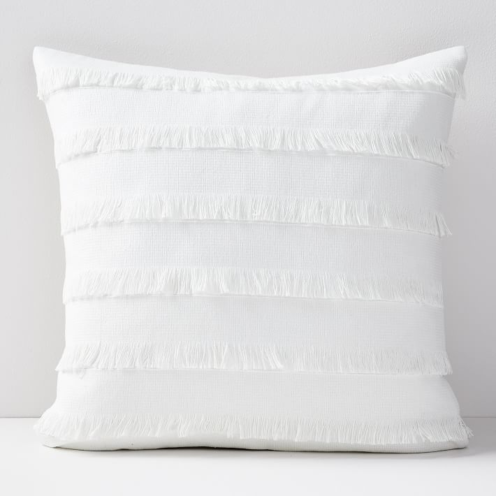 Richly Textured Whites Pillow Set West Elm
