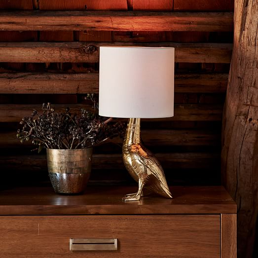 duck table lamp