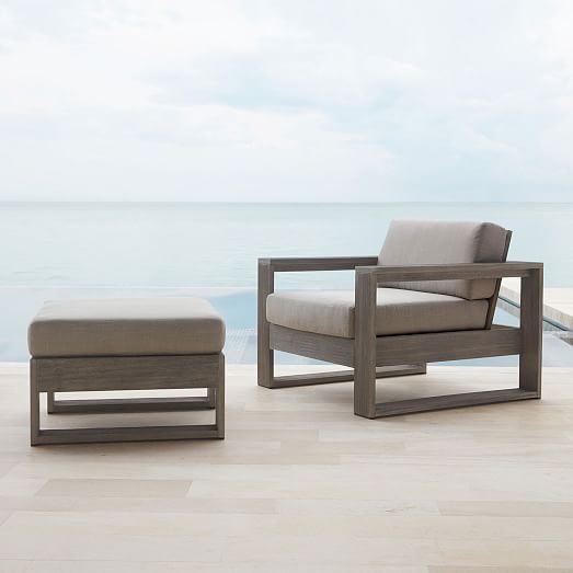 Portside Outdoor Ottoman