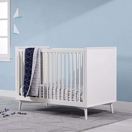 west elm mid century convertible crib review