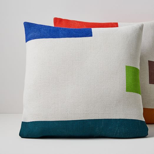 Outdoor Color Block Pillows