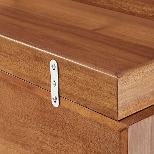 mid century baby changing table