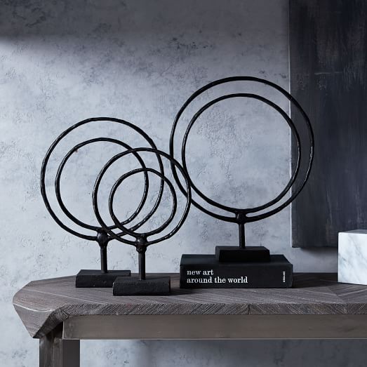 decorative metal rings