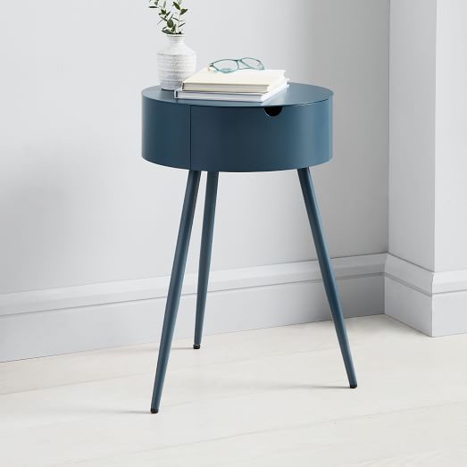 Mitzi Nightstand Petrol Blue