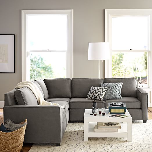 Henry 3 Piece L Shaped Sectional - L Shaped Couch Coffee Table Henry 3 Piece L Shaped Sectional - L Shaped Couch Coffee Table