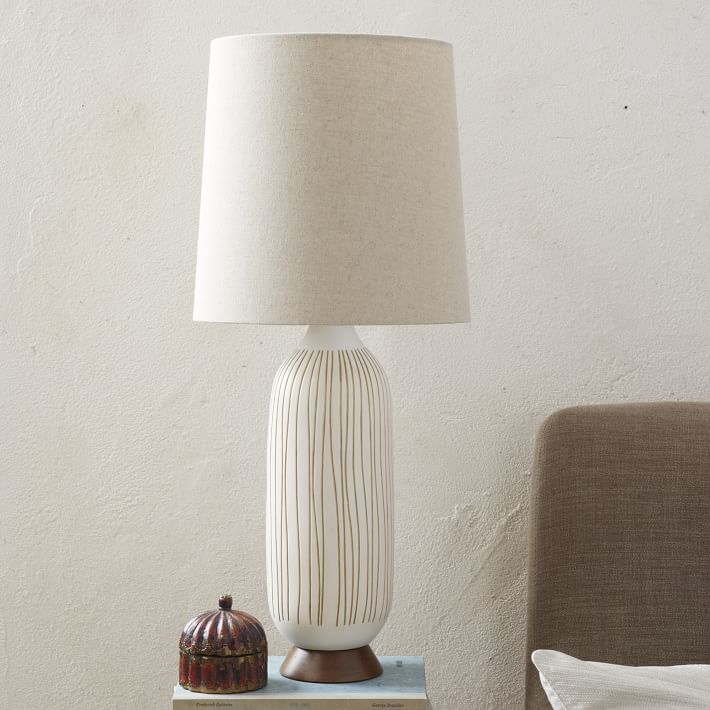 Mid Century Bullet Table Lamp