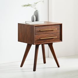 Mid Century Nightstand Acorn