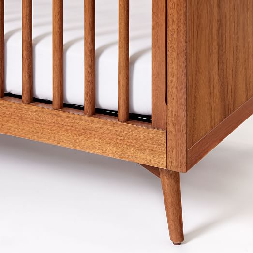 mid century modern mini crib