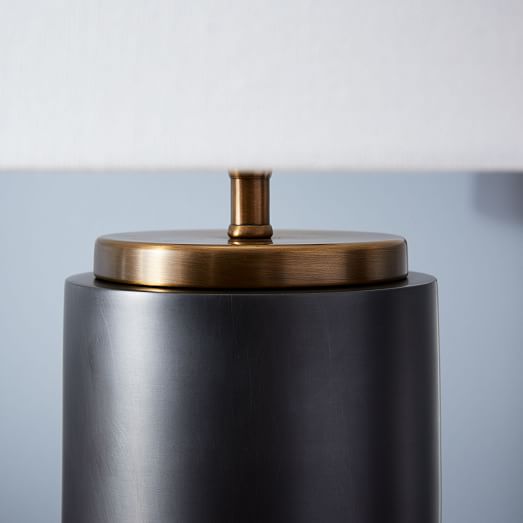 west elm pillar table lamp