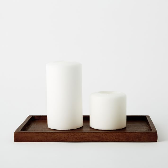 Wood Candle Trays West Elm