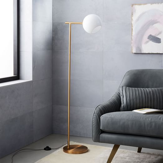 Staggered Glass Floor Lamp Discover the wide array of floor lamps for your home at west elm.