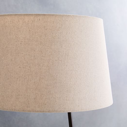 west elm industrial outline floor lamp