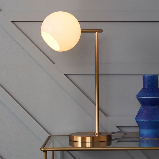 west elm staggered glass table lamp