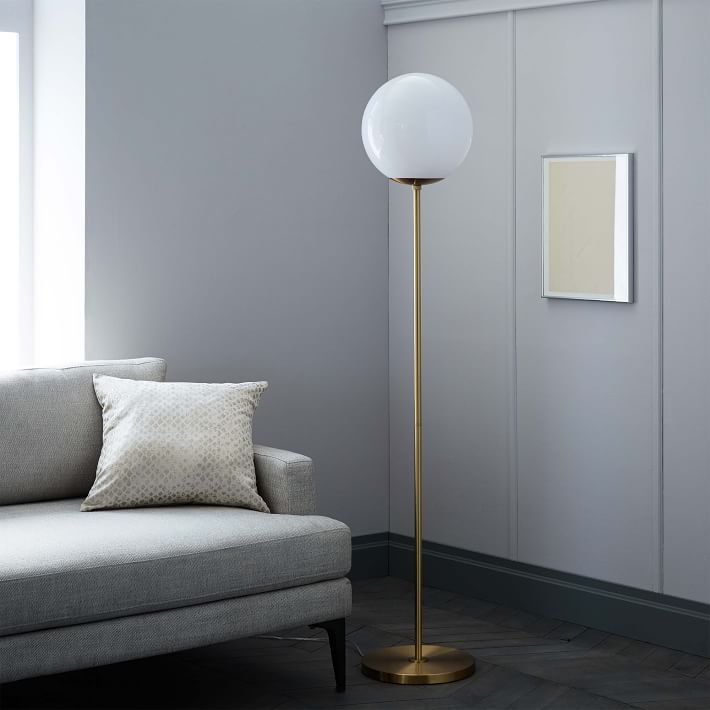 large globe table lamp