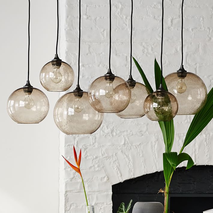 Glass Orb Chandelier - Luster | West Elm