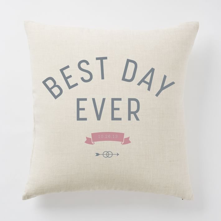 Happily Ever After Pillow Covers Best Day Ever