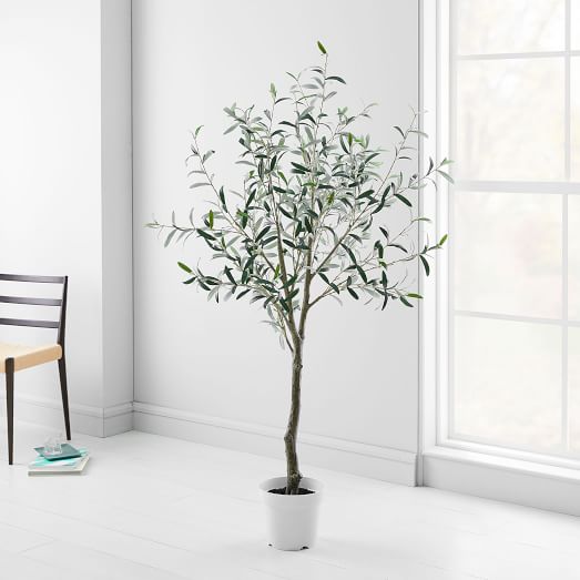 artificial indoor trees with lights