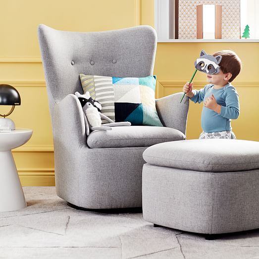 west elm rocker glider