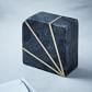 west elm marble bookends