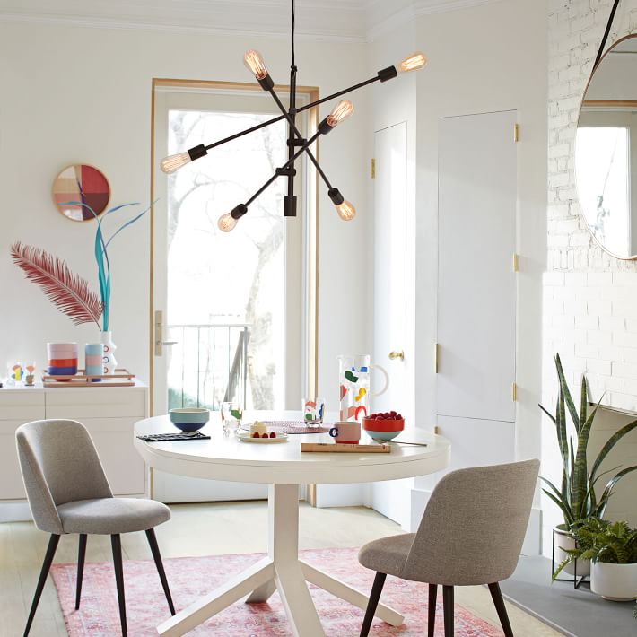 west elm dining room chandelier