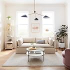 west elm mid century chandelier