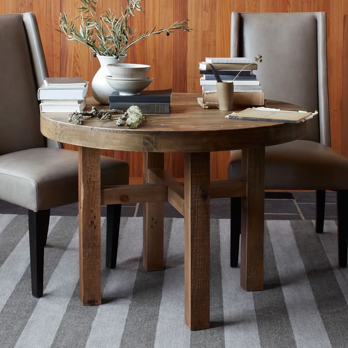 Emmerson Reclaimed Wood Round Dining Table